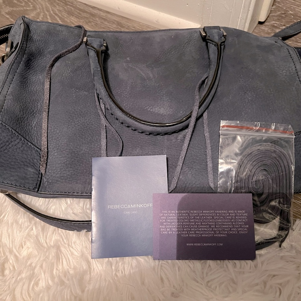 Rebecca Minkoff Regan Suede Satchel